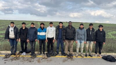 Edirne'nin Uzunköprü ilçesinde yasa dışı yollarla yurda girdiği belirlenen 10