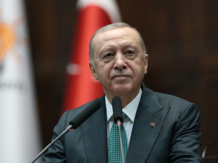  Cumhurbaşkanı Recep Tayyip Erdoğan, 8 Kasım Zafer Günü dolayısıyla Bakü'de