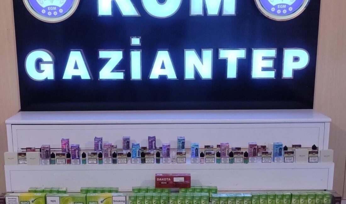 Gaziantep'te kaçakçılık operasyonunda 8 şüpheli gözaltına alındı.