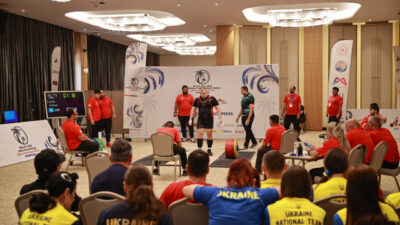 Mersin'de düzenlenen Görme Engelliler Dünya Halter Şampiyonası tamamlandı.