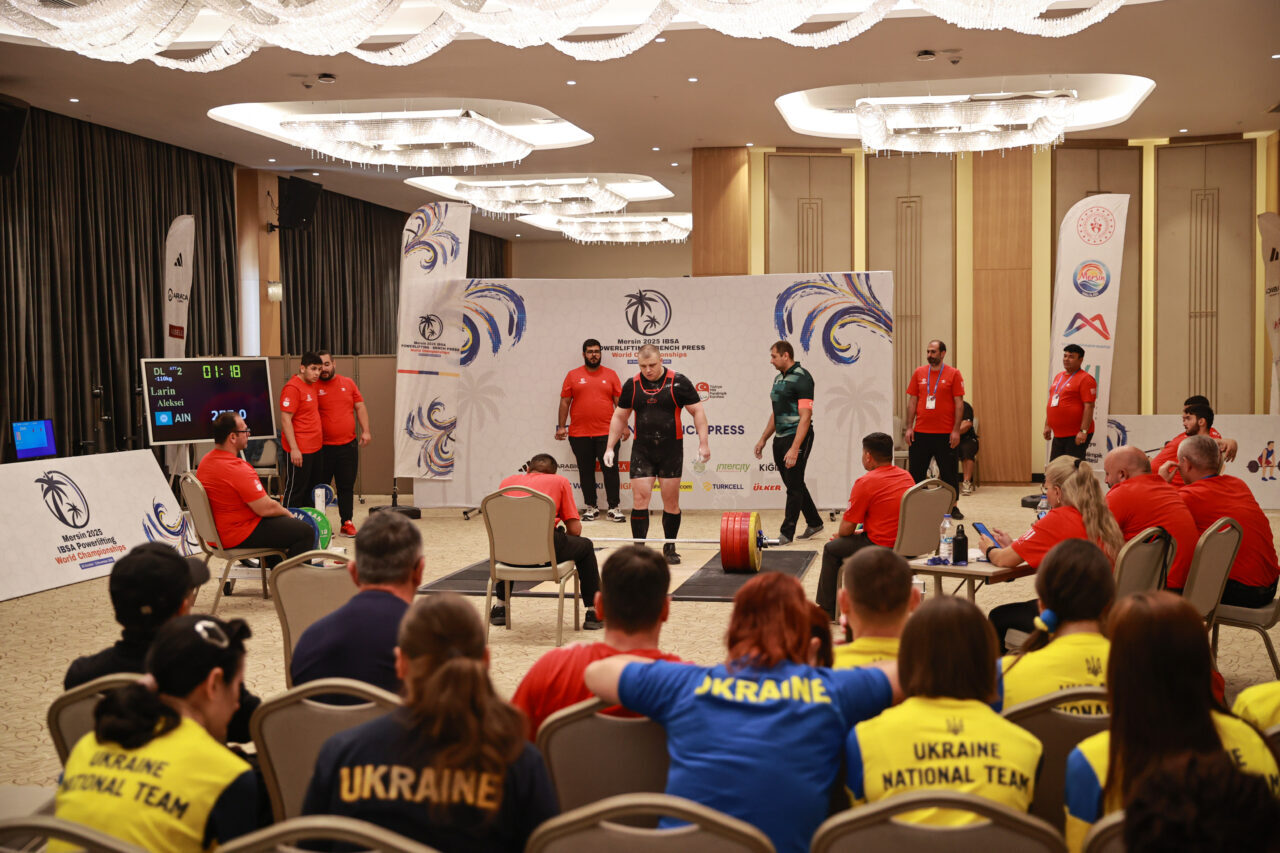 Mersin'de düzenlenen Görme Engelliler Dünya Halter Şampiyonası tamamlandı.