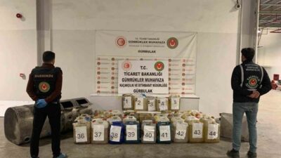 Ticaret Bakanlığı Gümrükler Muhafaza ekipleri, Gürbulak Gümrük Kapısı'nda 721 kilogram