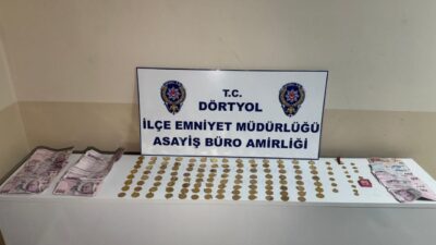 Hatay'ın Dörtyol ilçesinde evden para ve ziynet eşyası çaldığı iddiasıyla