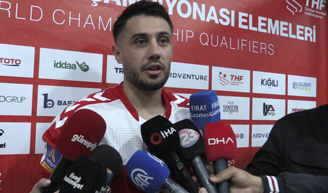 2027 IHF Erkekler Dünya Şampiyonası Avrupa Elemeleri ikinci maçında Elazığ'da