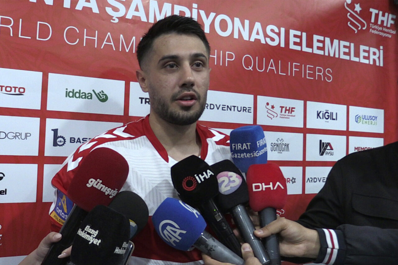 2027 IHF Erkekler Dünya Şampiyonası Avrupa Elemeleri ikinci maçında Elazığ'da