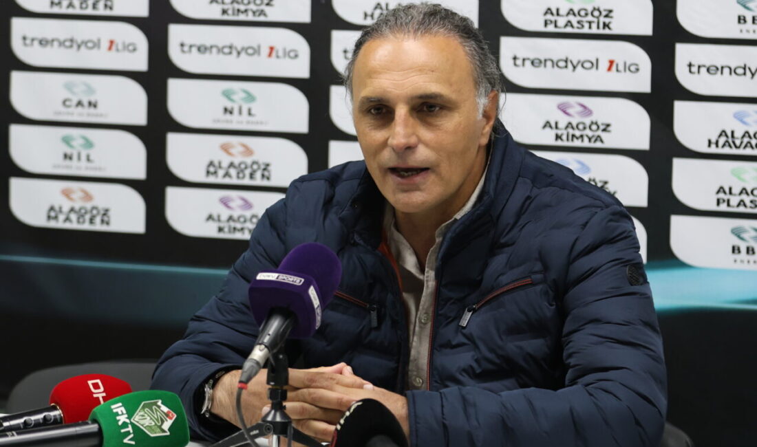 Trendyol 1. Lig'in 12. haftasında evinde Bandırmaspor ile 1-1 berabere