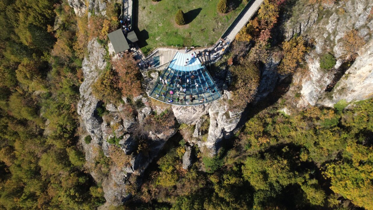 Karabük'ün UNESCO Dünya Mirası Listesi'nde bulunan Safranbolu ilçesindeki İncekaya Kanyonu