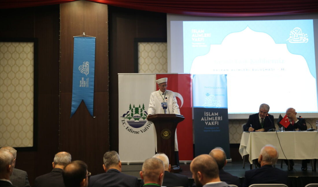 İskeçe Seçilmiş Müftüsü Mustafa Trampa, Balkanlar'a yönelik bilimsel çalışmaların kapsamlı