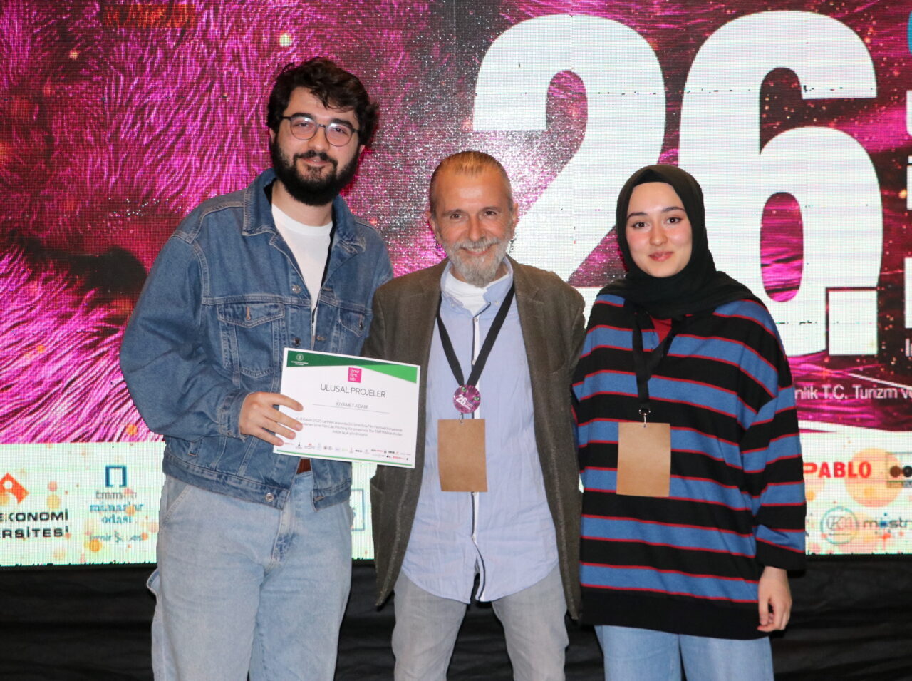 Bu yıl 26'ncısı düzenlenen İzmir Kısa Film Festivali'nde dereceye giren