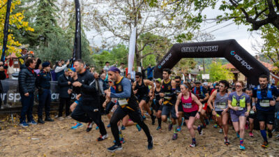 Türkiye'nin kış maratonu olan "Kar Spor İda Ultra Maratonu", bu