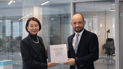  Kazakistan’ın başkenti Astana’da, Türkiye, Azerbaycan, Kazakistan, Kırgızistan ve Özbekistan’ın resmi