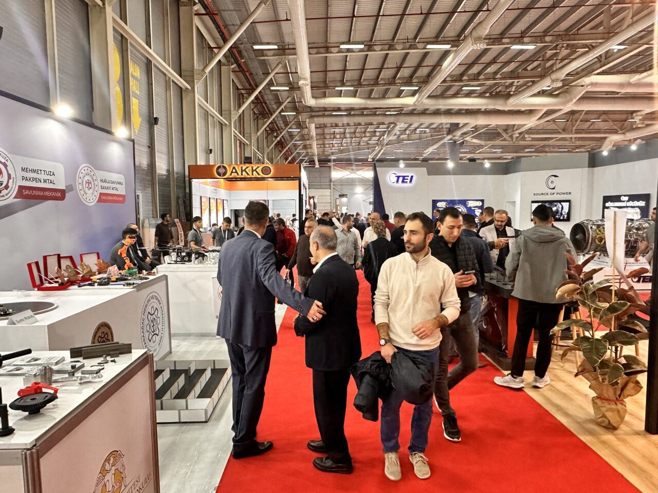  Cumhurbaşkanlığı Savunma Sanayii Başkanlığının desteğiyle TÜYAP Konya Fuar Merkezi'nde düzenlenen