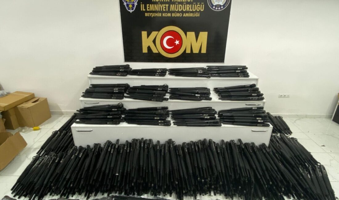 Konya'da düzenlenen silah kaçakçılığı operasyonlarında 3 zanlı gözaltına alındı.