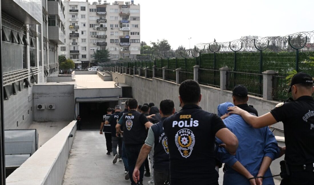 Mersin'de yasa dışı bahis operasyonunda gözaltına alınan 46 şüpheliden 17'si