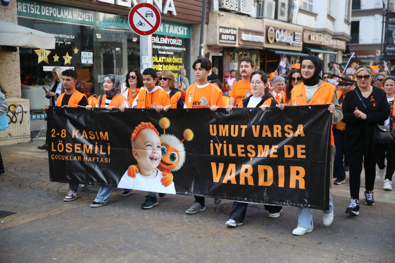 Ordu'da, Lösemili Çocuklar Sağlık ve Eğitim Vakfınca (LÖSEV) lösemiye karşı