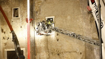 İtalya'nın başkenti Roma'da Orta Çağ'dan kalma "Torre dei Conti" kulesinde