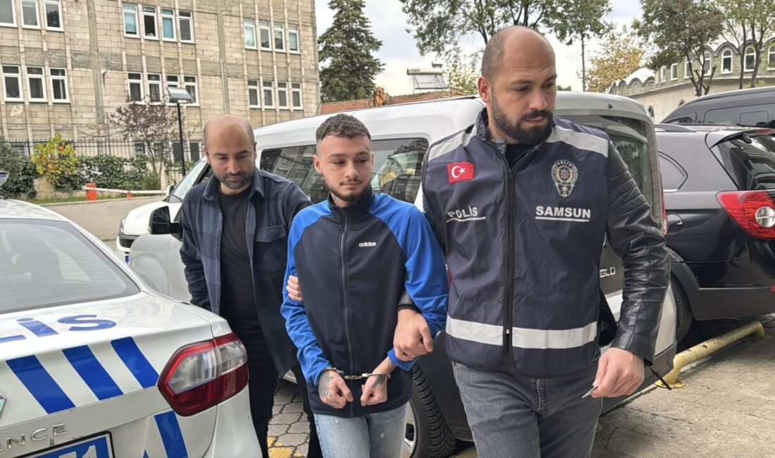 Samsun'un İlkadım ilçesinde bir kişiyi bıçakla yaralayan şüpheli, tutuklandı.