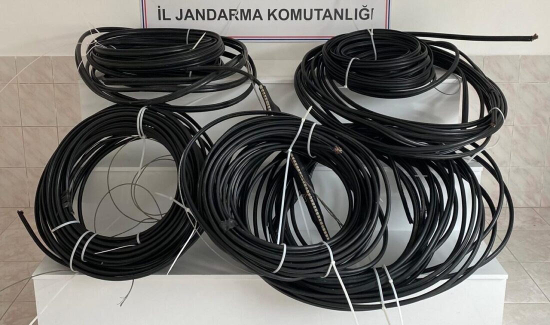 Samsun'un Bafra ilçesinde daha önce de kablo hırsızlığı yaptığı tespit