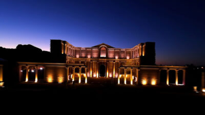 UNESCO Dünya Miras Listesi'nde yer alan Sardes Antik Kenti'nde "gece