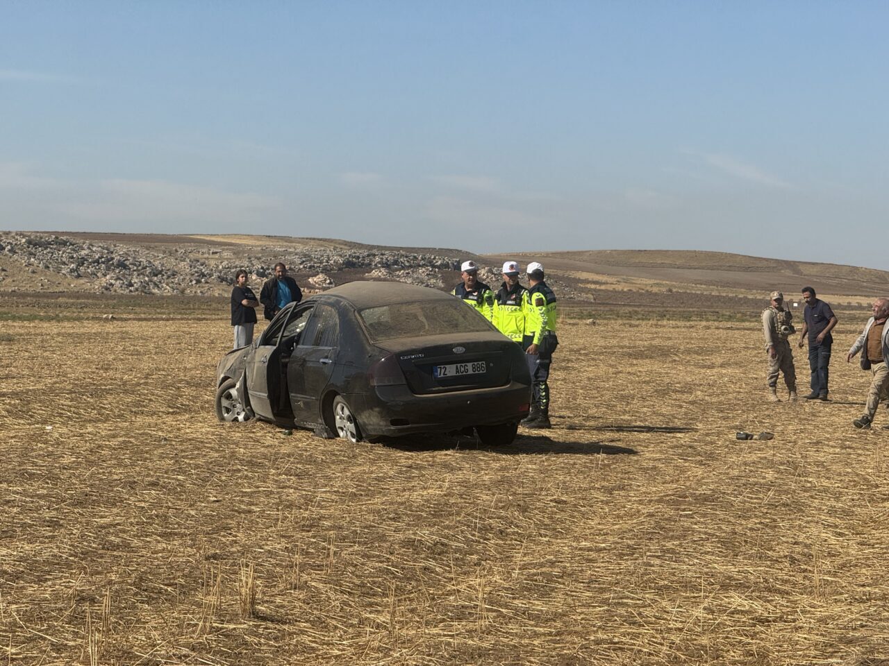  Siirt'in Kurtalan ilçesinde meydana gelen trafik kazasında 1 kişi hayatını