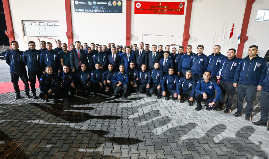 Adalet Bakanlığınca, Adıyaman'da kurulan Tarım Mükemmeliyet Merkezi, tutuklu ve hükümlülerin