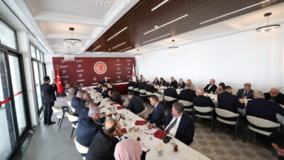  TBMM Başkanı Numan Kurtulmuş, "Terörsüz Türkiye" sürecine ilişkin, "Milli güvenlikle