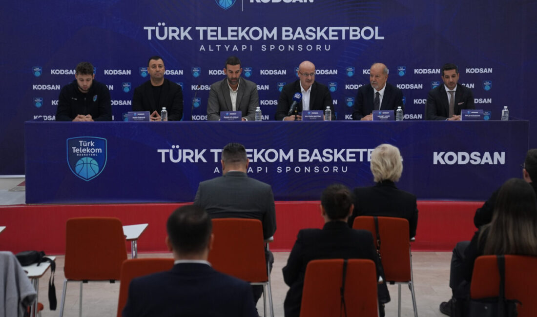 Türk Telekom Basketbol Takımı ile Kodsan arasında altyapı sponsorluk anlaşması