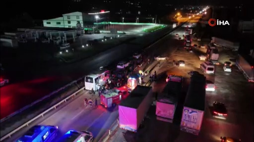 Amasya’nın Merzifon ilçesinde otomobil, yeni