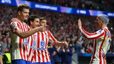 Atlético Madrid, 3-3’ün rövanşında Club Brugge’ü 4-1 mağlup ederek Şampiyonlar