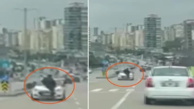 Ankara’nın Etimesgut ilçesinde bir sürücü kursu eğitmeni, trafikte tartıştığı sürücüyü