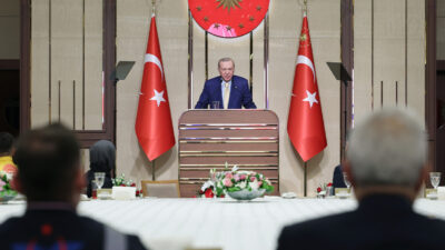 Recep Tayyip Erdoğan, Beştepe Millet Sergi Salonu’nda düzenlenen “Emek Sofrası