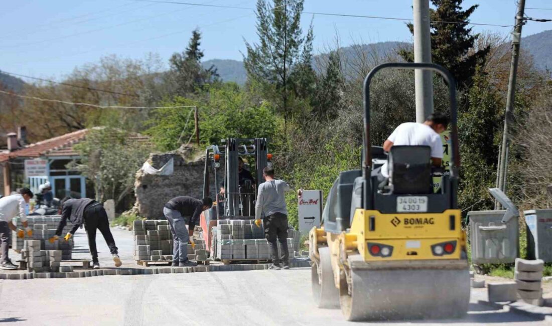 Muğla Büyükşehir Belediyesi, Fethiye-Ölüdeniz yolunda sürdürdüğü yol ve altyapı çalışmalarında