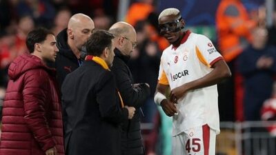 Galatasaray, Liverpool ile oynanan UEFA Şampiyonlar Ligi mücadelesinde sakatlanan oyuncularıyla