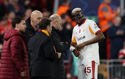 Galatasaray, Liverpool ile oynanan UEFA Şampiyonlar Ligi mücadelesinde sakatlanan oyuncularıyla
