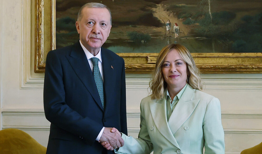 Cumhurbaşkanı Recep Tayyip Erdoğan, İtalya Başbakanı Giorgia Meloni ile telefon