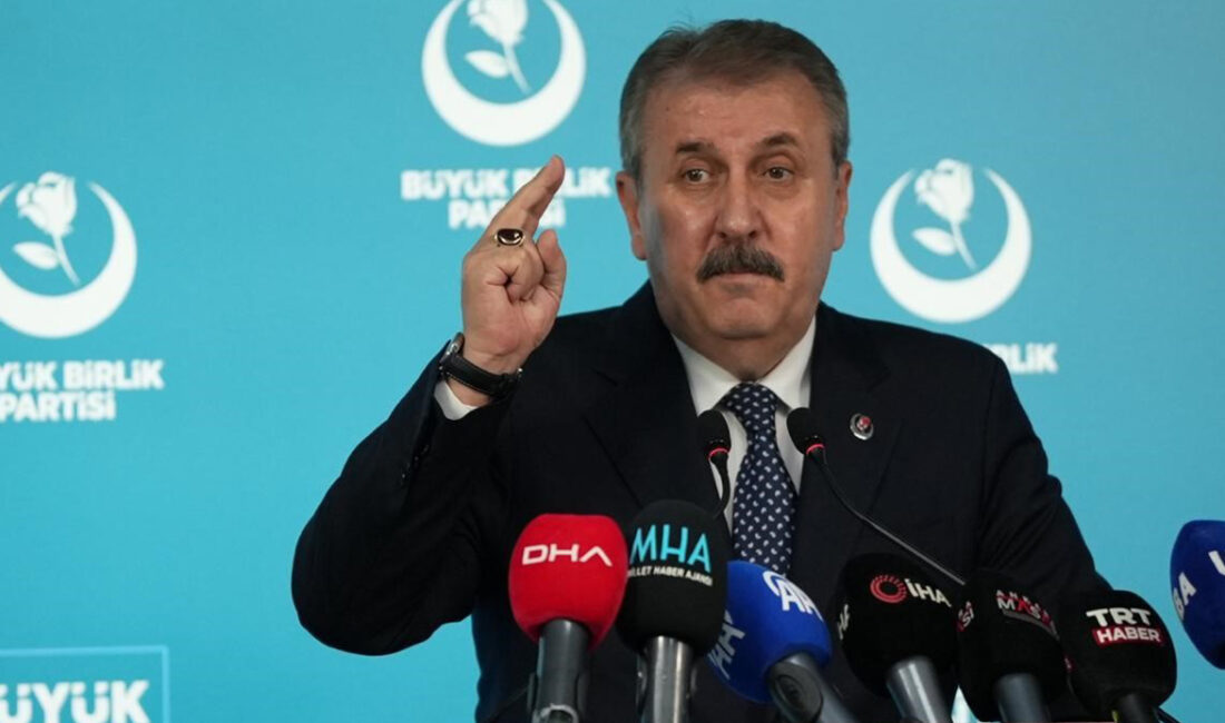 Büyük Birlik Partisi (BBP) Genel Başkanı Mustafa Destici, “Sayın Cumhurbaşkanımızın