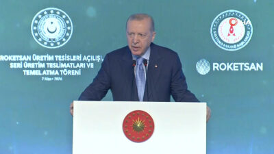 Cumhurbaşkanı Recep Tayyip Erdoğan, Lalahan’da, ROKETSAN Üretim Tesisleri Açılışı, Seri