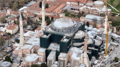 İstanbul’un simge yapılarından Ayasofya-i Kebir Camii’nde yürütülen Cumhuriyet tarihinin en