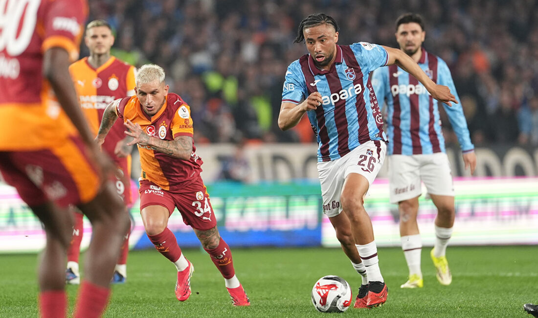 Trendyol Süper Lig’in 28. haftasında Trabzonspor, sahasında karşılaştığı Galatasaray’ı 2-1