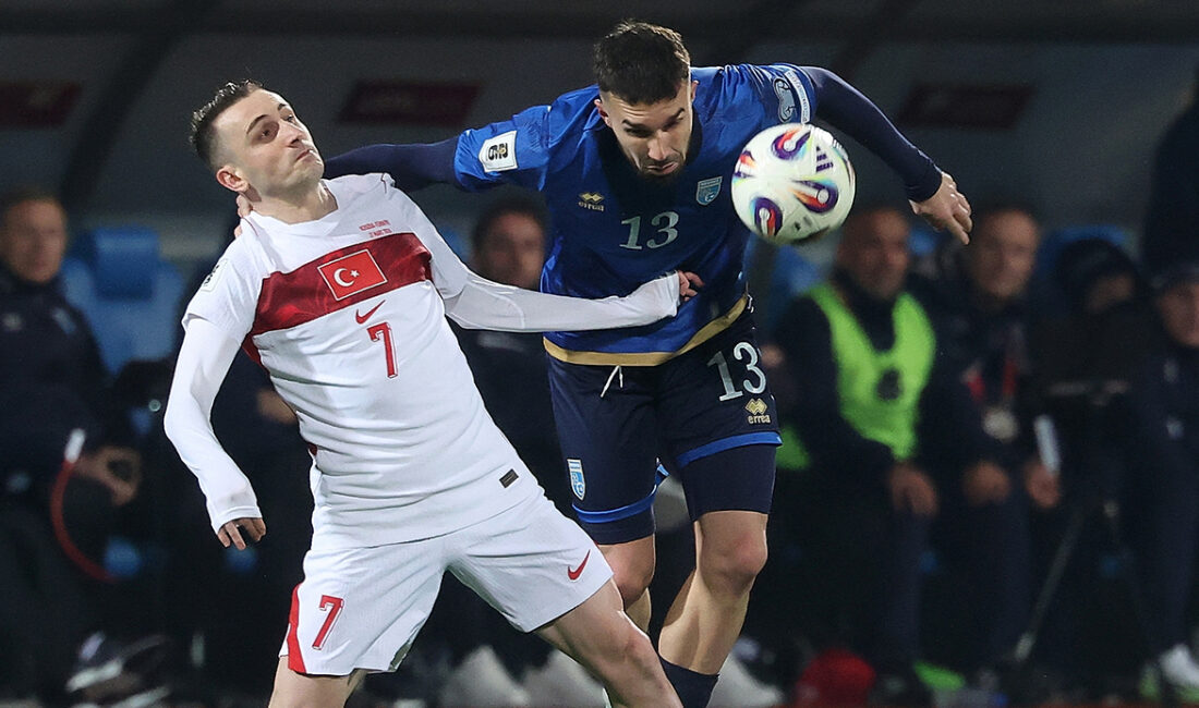 Milli futbolcu Kerem Aktürkoğlu, Kosova karşılaşmasıyla A Milli Futbol Takımı’ndaki