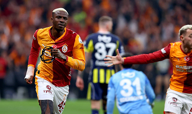 Trendyol Süper Lig’in 31. haftasında oynanan derbide Galatasaray sahasında Fenerbahçe’yi
