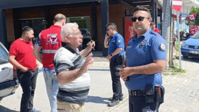  Antalya’nın Manavgat ilçesinde otomobil ile motorlu bisikletin çarpışması sonucu meydana