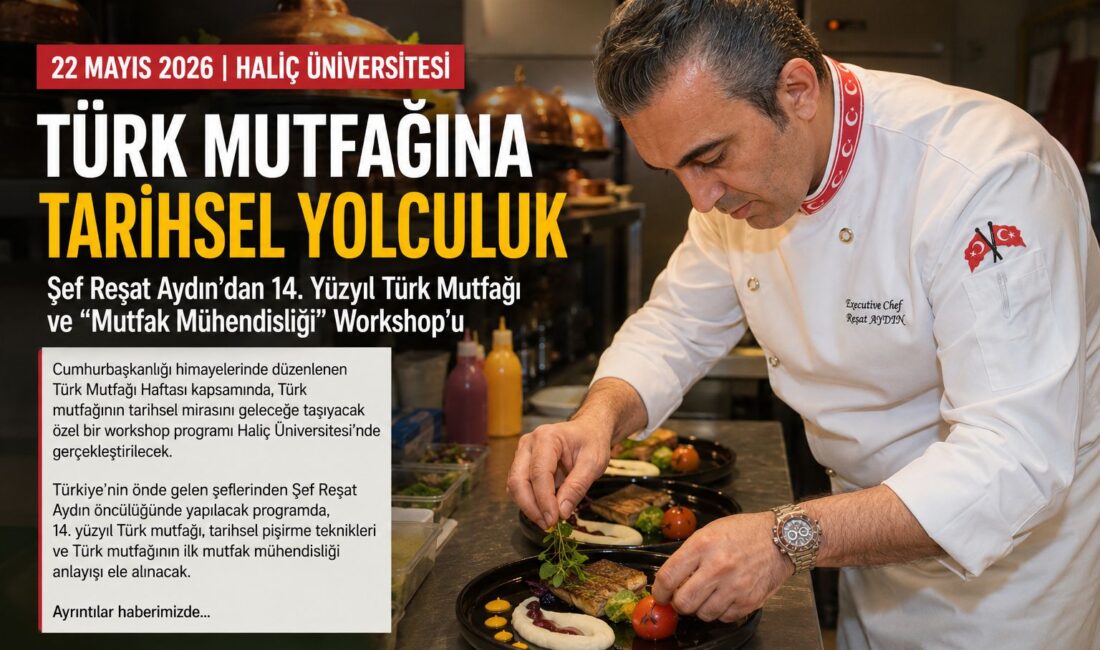 Şef Reşat Aydın’dan 14. Yüzyıl Türk Mutfağı ve “Mutfak Mühendisliği”