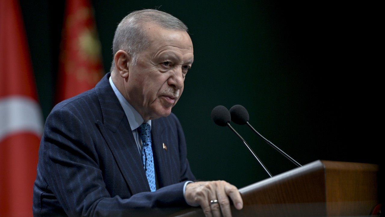 Cumhurbaşkanı Recep Tayyip Erdoğan, Özbekistan Cumhurbaşkanı Şevket Mirziyoyev ile görüşmesinde,