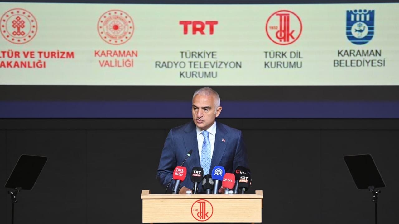 Kültür ve Turizm Bakanı Mehmet Nuri Ersoy, Ankara'da düzenlenen 749'uncu