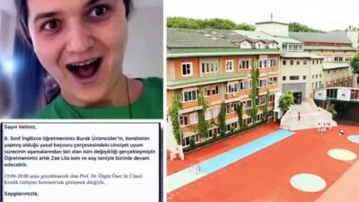 İstanbul Sarıyer’deki Özel Açı Ortaokulu’nda görev yapan İngilizce öğretmeni Burak