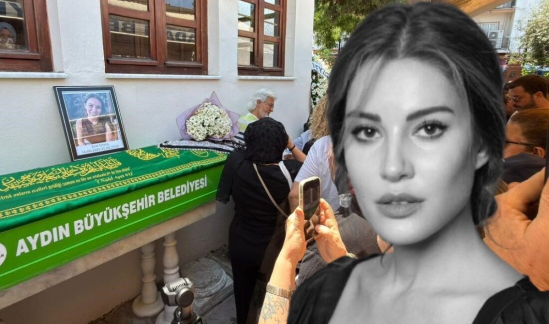 Genç yaşta hayatını kaybeden oyuncu Ece İrtem, sevenlerinin gözyaşları içerisinde