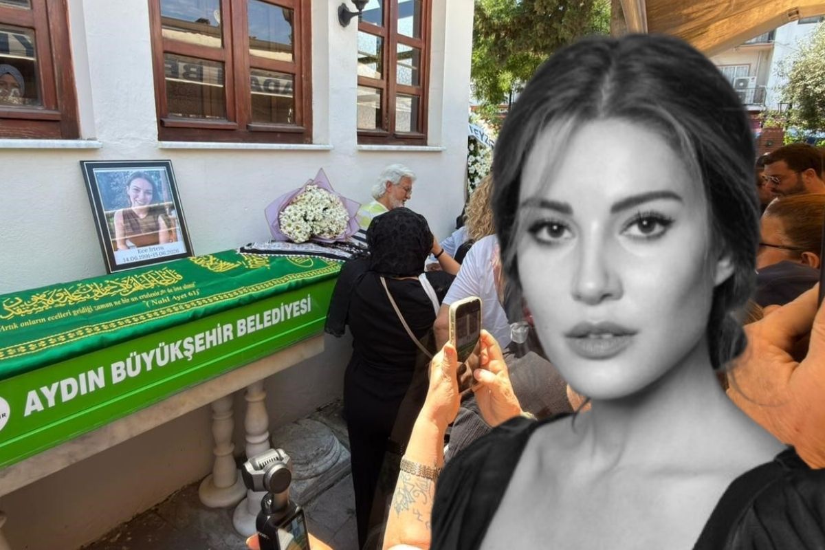 Genç yaşta hayatını kaybeden oyuncu Ece İrtem, sevenlerinin gözyaşları içerisinde