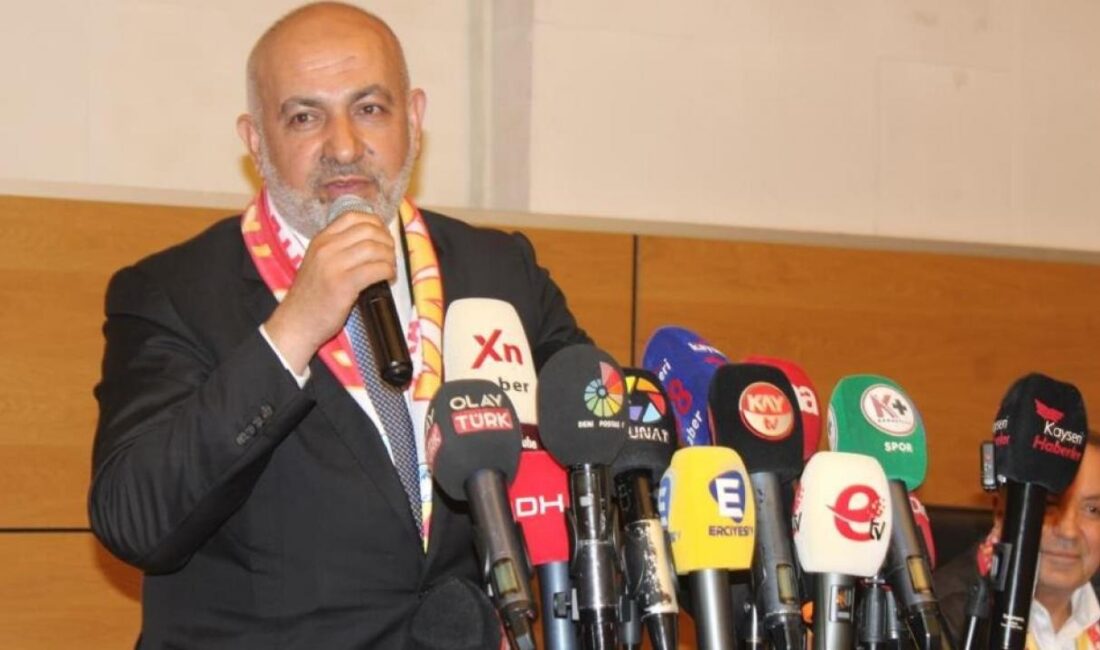 Kayserispor'da Olağanüstü Genel Kurul'da başkanlığa Ali Çamlı seçildi.