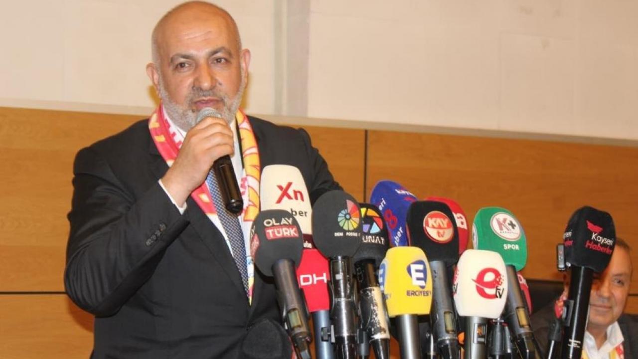 Kayserispor'da Olağanüstü Genel Kurul'da başkanlığa Ali Çamlı seçildi.